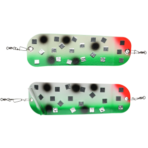 Image of Moonshine Mirrored Flasher | Green Goby; 11 in.