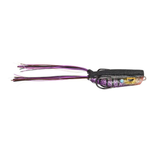 Image of Gambler Lures Popping Frog | Purple Flash; 2 3/4 in.