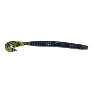 Image of Gambler Lures Burner Worm | Watermelon Red; 7 in.
