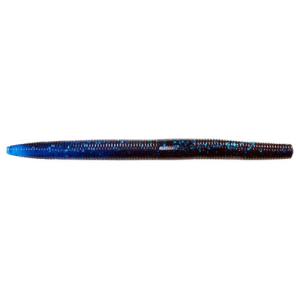 Image of Gambler Lures Ace Stickbait | Black-Blue Glitter - Blue Tail; 5 1/4 in.