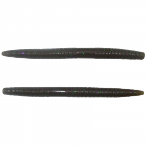 Image of Yamamoto Original Senko Worms | Green Pumpkin w/ Green/Purple Flake; 4 in.