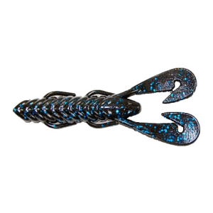 Image of Gambler Lures Burner Craw Soft Bait | Black-Blue Glitter; 4 in.