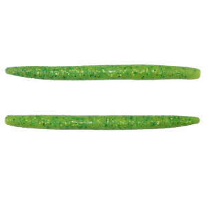 Image of Yamamoto Original Senko Worms | Chartreuse w/ Green/Chartreuse Flake; 4 in.