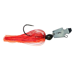 Image of Picasso Lures Shock Blade Gen 2 Bladed Jig | Black Blade - Inferno; 1/2 oz.