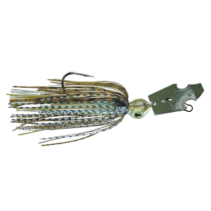 Image of Picasso Lures Shock Blade Gen 2 Bladed Jig | Green Pumpkin Blade - Green Pumpkin Gizzard Shad; 1/2 oz.