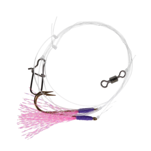 Image of Fishing Addiction Gear Perch Fly Rig | Pink Shiner; 4