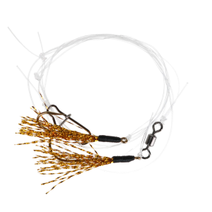 Image of Fishing Addiction Gear Perch Fly Rig | Golden Shiner; 4