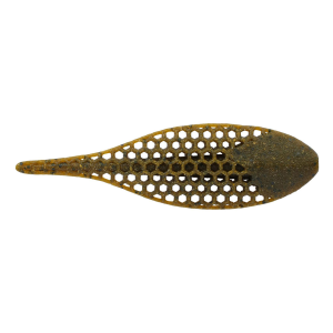 Image of Berkley MaxScent Flux-Gill | Green Pumpkin; 3.5 in.