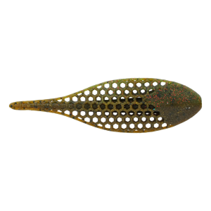 Image of Berkley MaxScent Flux-Gill | Green Pumpkin Watermelon Red; 3.5 in.