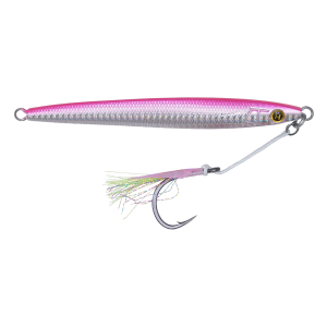 Image of Hogy Sand Eel Jig with Teaser Assist Hook | Pink; 6 1/2 oz.