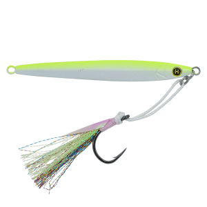 Image of Hogy Sand Eel Jig with Teaser Assist Hook | Albie Crack; 3 1/2 oz.