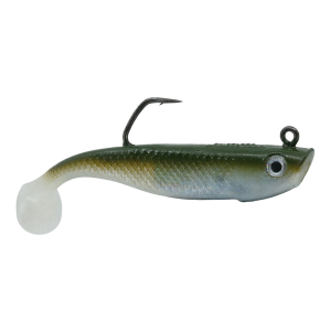 Image of Hogy Protail Paddle - 3 1/2 in. | Olive; 1 oz.