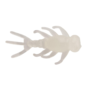 Image of Berkley PowerBait Mayfly | Glow White; 3/4 in.