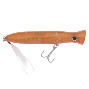 Image of Hogy Charter Grade Franken Macro Chugg Popper | Amber; 6 in.