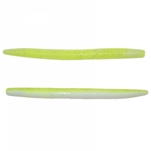 Image of Yamamoto Original Senko Worms | Chartreuse Shad Laminate; 4 in.