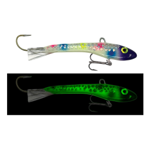 Image of Moonshine Rattling Shiver Minnow | Purple Bread Scale; 1 oz.