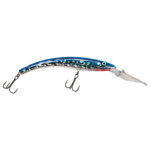 Image of Reef Runner 800 Hammered Series Deep Diver Crankbait | Chrome Blue