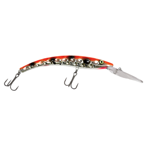 Image of Reef Runner 800 Hammered Series Deep Diver Crankbait | Chrome Orange Goby