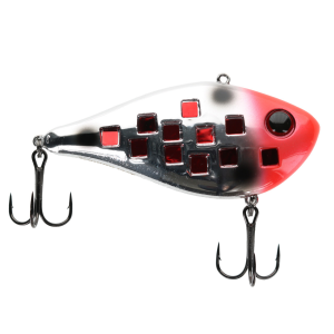 Image of Reef Runner Flash Shad Lipless Crankbait | Chrome Bloody Nose; 1/2 oz.