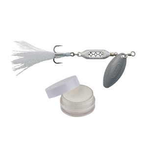Image of Berkley Dough Rider Spinner | White-Silver; 3/8 oz.
