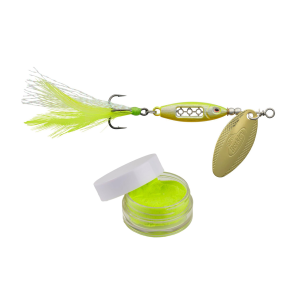 Image of Berkley Dough Rider Minnow | Lime Chartreuse; 3/8 oz.