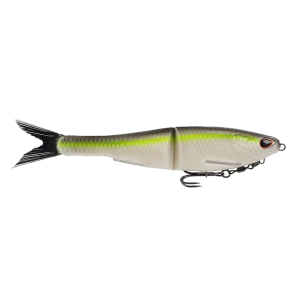 Image of Berkley PowerBait Nessie Glide Bait | Green Back; 9 in.