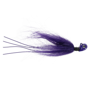 Image of Duckett Fishing Walleye Sway Hair Jig | Exclusive Color - Purple Death; 3/8 oz.