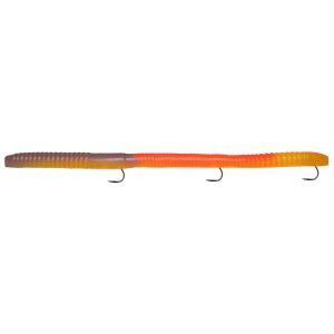 Image of K & E Tackle Bass Stopper Rigged Worm | Crawfish