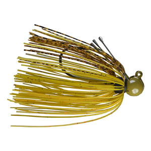 Image of Picasso Lures Pro Metal Little Spotty Jig | Green Pumpkin-Orange Tiger; 1/4 oz.