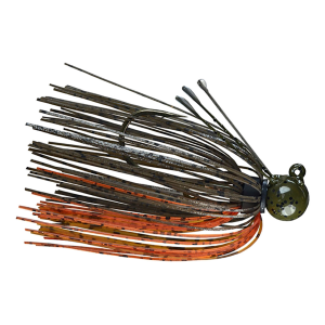 Image of Picasso Lures Pro Metal Little Spotty Jig | Green Pumpkin-Amber-Red; 1/4 oz.
