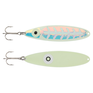 Image of Moonshine Moonmaster Magnum Trolling Spoon | Exclusive Color - Double Glow Hero