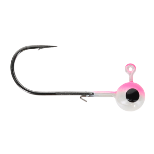 Image of Head Hunter Tungsten Jig Heads - Size 3/0 Hook | Pink-White; 3/8 oz.