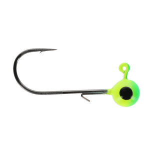 Image of Head Hunter Tungsten Jig Heads - Size 1 Hook | Chartreuse-Fluorescent Green; 1/8 oz.
