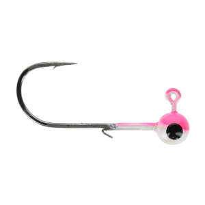 Image of Head Hunter Tungsten Jig Heads - Size 2/0 Hook | Pink-White; 1/8 oz.