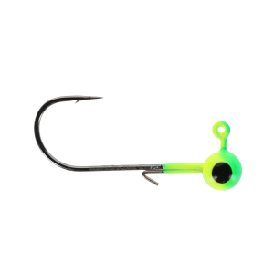 Image of Head Hunter Tungsten Jig Heads - Size 2 Hook | Chartreuse-Fluorescent Green; 1/16 oz.