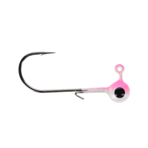 Image of Head Hunter Tungsten Jig Heads - Size 2 Hook | Pink-White; 1/16 oz.