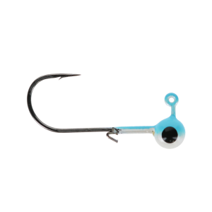 Image of Head Hunter Tungsten Jig Heads - Size 2 Hook | Blue-White; 1/16 oz.