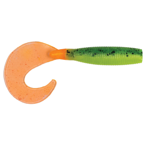 Image of Mister Twister Chunky Grub | Firetiger; 5 in.