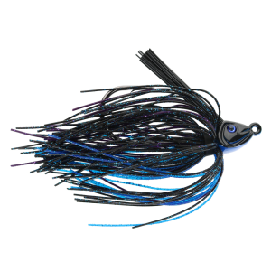 Image of Gambler Lures Goat Swim Jig | Black-Blue - Purple; 1/2 oz.