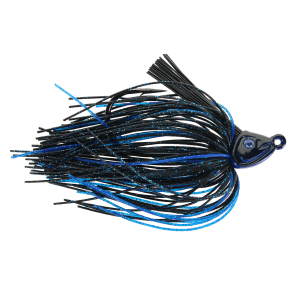 Image of Gambler Lures Goat Swim Jig | Black-Blue; 1/2 oz.