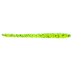 Image of Zoom Finesse Worm | Chartreuse Pepper