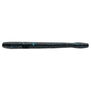 Image of Zoom Magnum Finesse Worm | Black-Blue; 5 in.