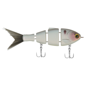 Image of Bucca Brand Lil Baby Bull Shad Swim Bait | Pearl Bone; 2 1/2 in.