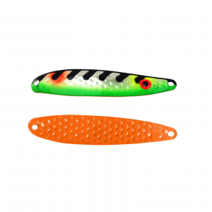 Image of Dreamweaver Super Slim Spoon | Exclusive Color - Green Chicken-Orange Back; 3 5/8 in.