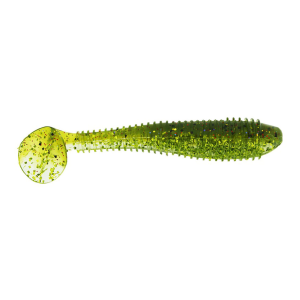 Image of Saltwater Assassin Lit'l Boss Swimbait | Chartreuse Toad; 3 1/2 in.
