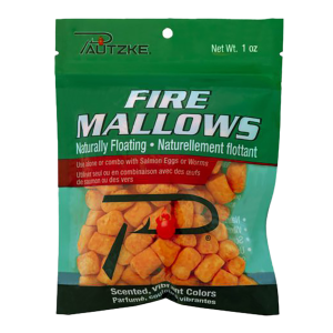 Image of Pautzke Fire Mallows | Orange Garlic