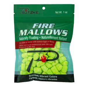 Image of Pautzke Fire Mallows | Chartreuse Garlic