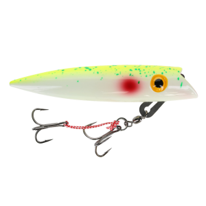 Image of Ice Strong Killer Fish Trolling Plugs | Chartreuse Glow Splatter UV; 5 in.