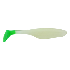 Image of Saltwater Assassin Artemis Shad Swimbait | Glow - Chartreuse Tail; 5 in.