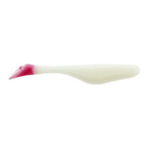 Image of Saltwater Assassin Sea Shad Swimbait | White - Pink Tail; 4 in.